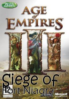 Box art for Siege of Fort Niagra
