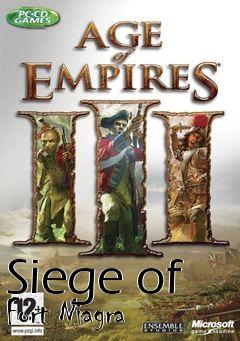 Box art for Siege of Fort Niagra