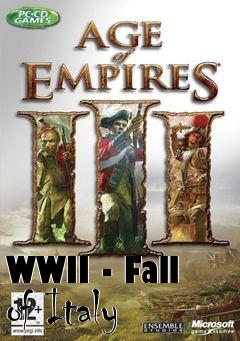 Box art for WWII - Fall of Italy