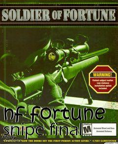 Box art for nf fortune snipe final