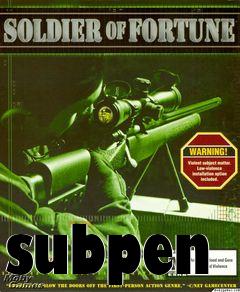 Box art for subpen