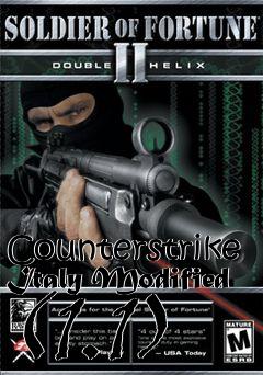 Box art for Counterstrike Italy Modified (1.1)