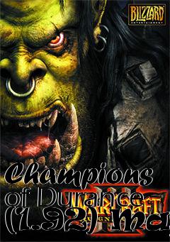 Box art for Champions of Durance (1.92) Map