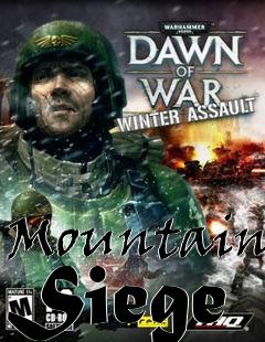 Box art for Mountain Siege