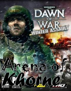 Box art for Arena of Khorne