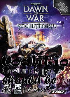 Box art for Coalition Grounds (you should be able to use)