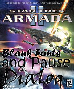 Box art for Blank Fonts and Pause Dialog