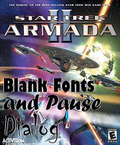 Box art for Blank Fonts and Pause Dialog