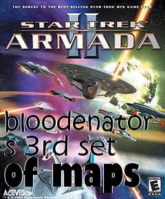 Box art for bloodenator s 3rd set of maps