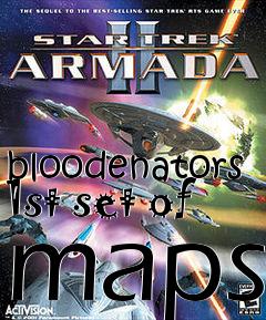 Box art for bloodenators 1st set of maps