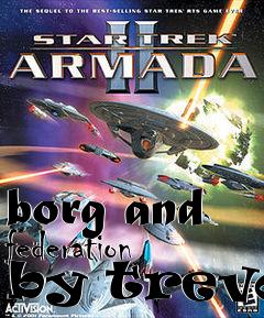 Box art for borg and federation by trevor