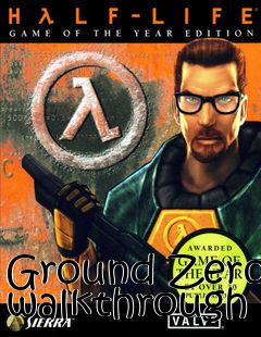 Box art for Ground Zero walkthrough