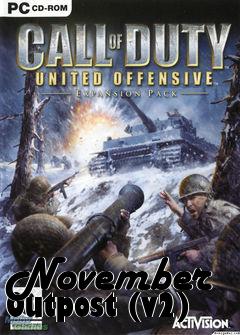 Box art for November Outpost (v2)