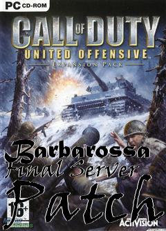 Box art for Barbarossa Final Server Patch