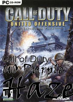 Box art for Call of Duty: UO Purple Haze