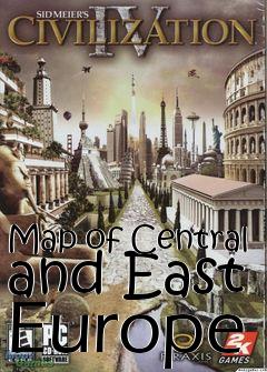 Box art for Map of Central and East Europe