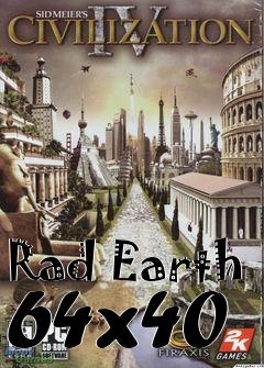 Box art for Rad Earth 64x40