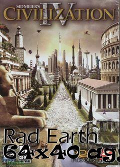 Box art for Rad Earth 64x40 aggro