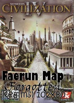 Box art for Faerun Map (Forgotten Realms) 102x80