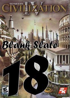 Box art for Blank Slate 18