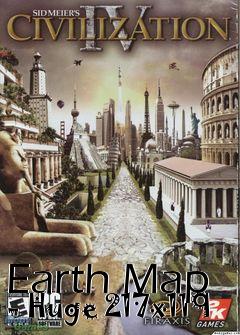 Box art for Earth Map - Huge 217x119