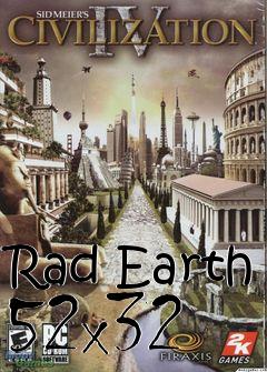 Box art for Rad Earth 52x32