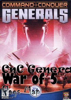 Box art for CnC Generals War of 5 Flags Map