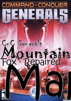 Box art for CnC Generals Mountain Fox - Repaired Map