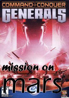 Box art for mission on mars