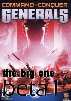 Box art for the big one beta1