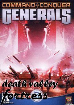 Box art for death valley fortress