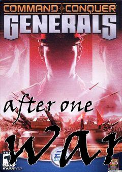 Box art for after one war