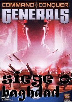 Box art for siege of baghdad