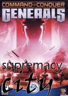 Box art for supremacy city