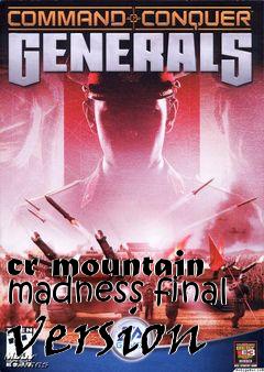 Box art for cr mountain madness final version