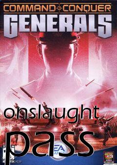 Box art for onslaught pass