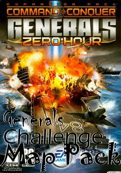 Box art for Generals Challenge Map Pack