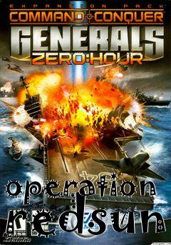 Box art for operation redsun