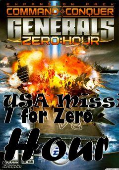 Box art for USA Mission 7 for Zero Hour