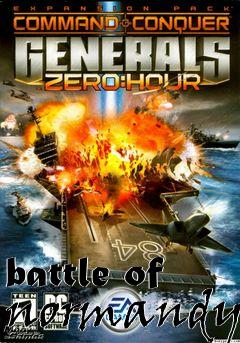 Box art for battle of normandy