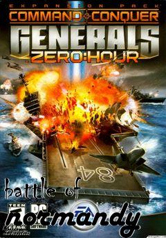 Box art for battle of normandy