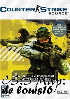 Box art for CS:S Map: de louis16