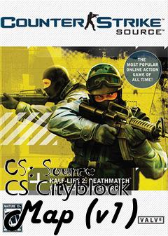 Box art for CS: Source CS Cityblock Map (v1)