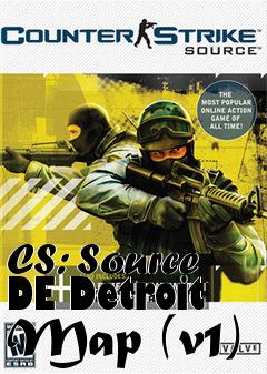 Box art for CS: Source DE Detroit Map (v1)