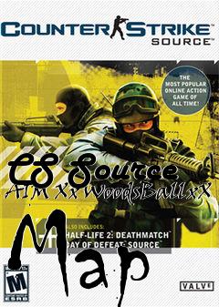 Box art for CS Source AIM XxWoodsBallxX Map