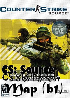 Box art for CS: Source CS Sks Forest Map (b1)