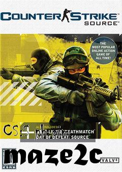 Box art for CS:S ph aim maze2c