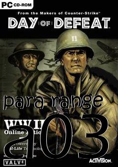 Box art for para range a03