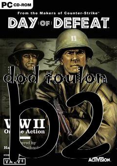Box art for dod toulon b2