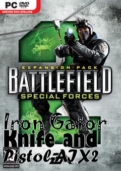 Box art for Iron Gator Knife and Pistol AIX2